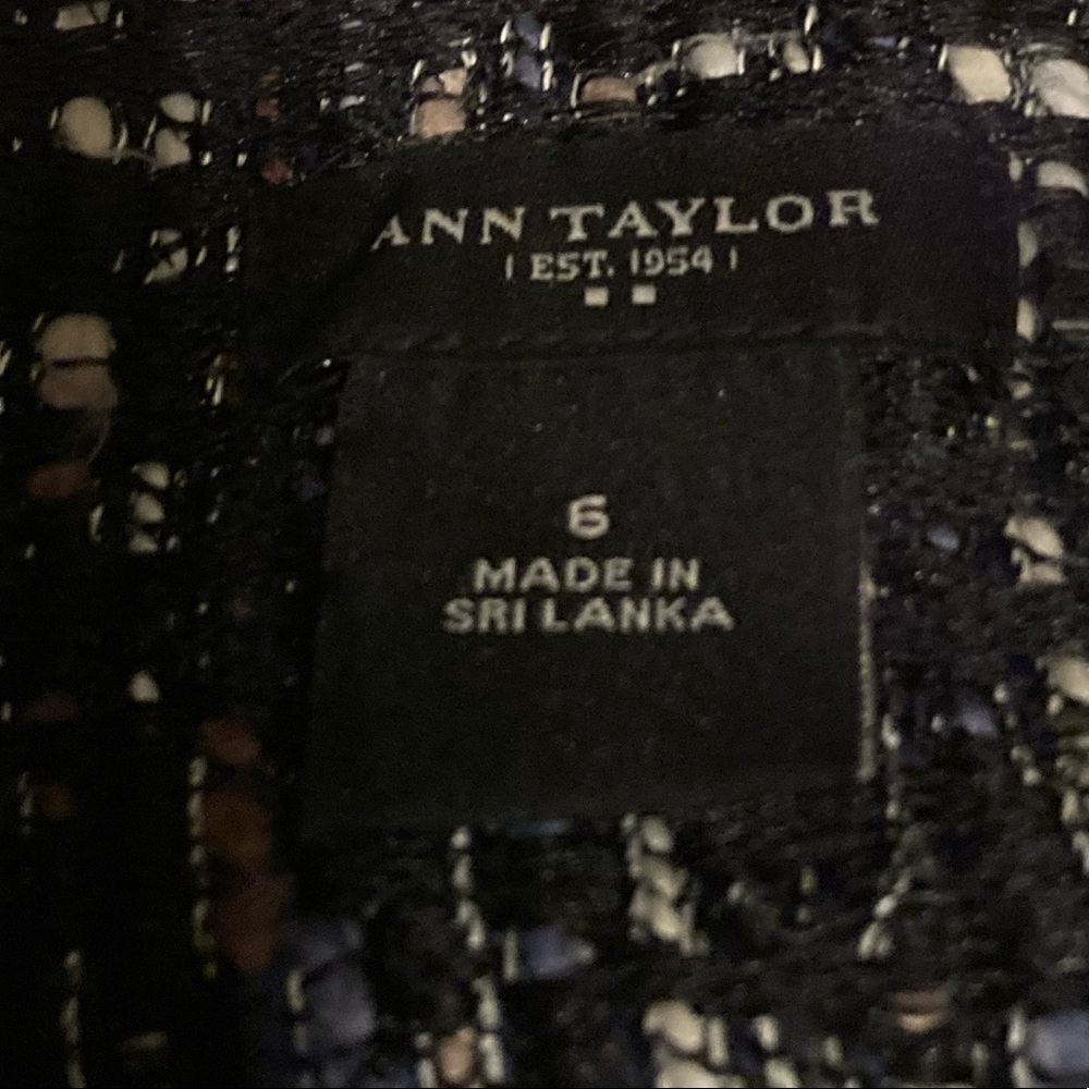 Ann Taylor tweed wool blend pencil skirt size 6 - Picture 5 of 7